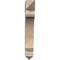 Ekena Millwork Legacy Arts & Crafts Smooth Bracket, Douglas Fir, 5 1/2"W x 30"D x 38"H BKT06X30X38LEC03SDF - alternate 2
